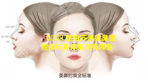🐘 想知苏州狐臭医院排行具体情况有哪些
